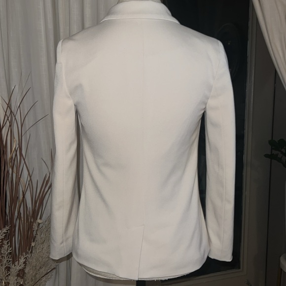 BDG. Ivory cream off white blazer business casual two button work jacket XS - Picture 6 of 8